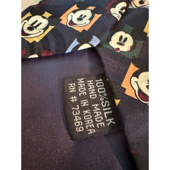 Set of 3 Vintage Mickey Mouse Neckties – Expressions, Funny Faces & Classic Char - Picture 3 of 16